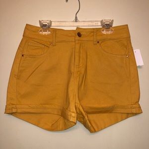 Cute Summer Yellow Shorts